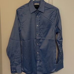 Jos. A. Bank Slim Fit Blue Dress Shirt 14.5 32/33